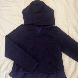 Lululemon Pull Me Over Purple Hoodie